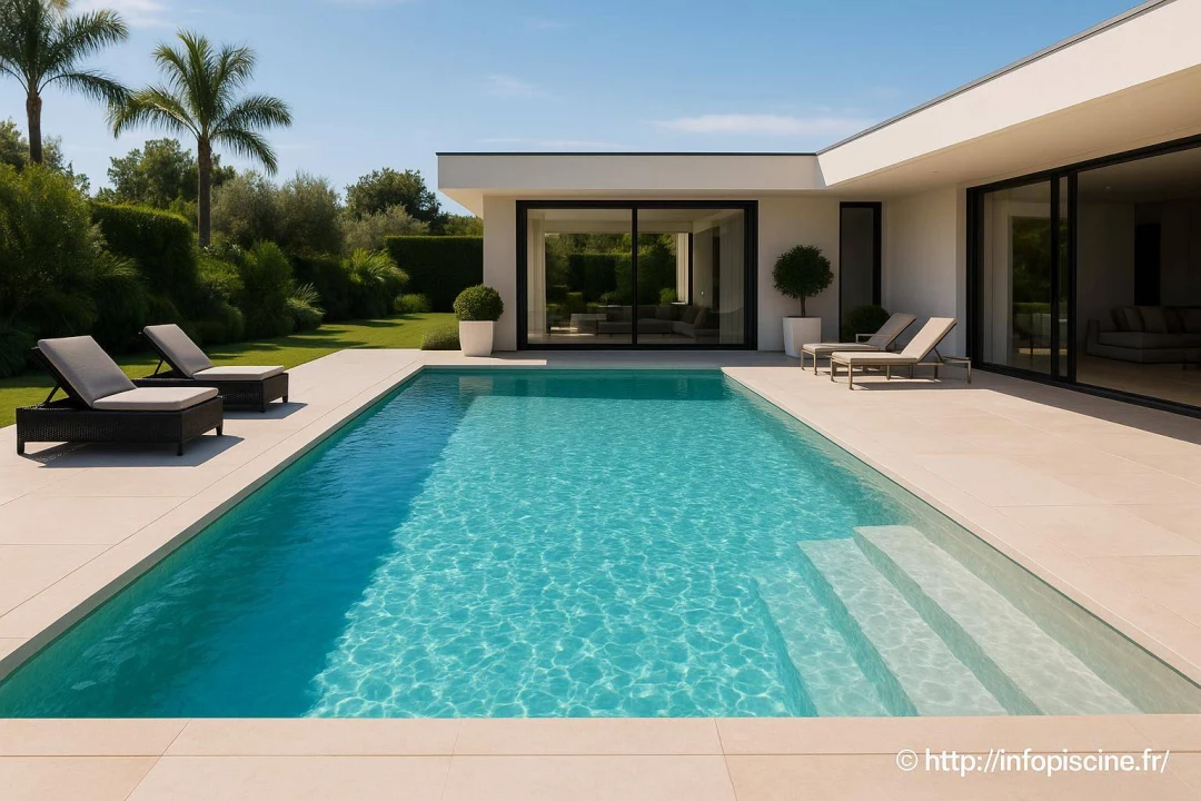 Piscine de luxe familiale