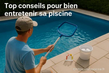 Top conseils pour bien entretenir sa piscine facilement