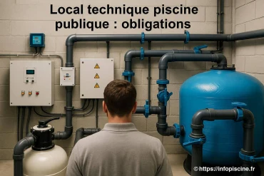 Local technique piscine publique : quelles sont les obligations à respecter ?