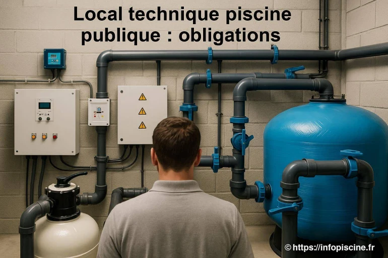 Local technique piscine publique : quelles sont les obligations à respecter ?