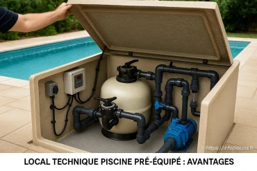 Local technique piscine pré-équipé : quels sont les avantages ?