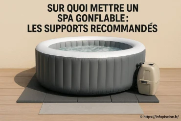 Sur quoi mettre un spa gonflable : quels supports choisir ?