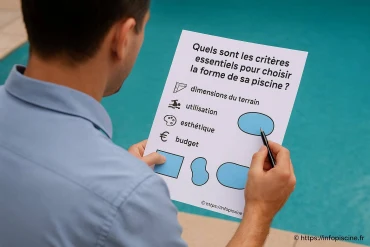 Quels sont les critères essentiels pour choisir la forme de sa piscine ?