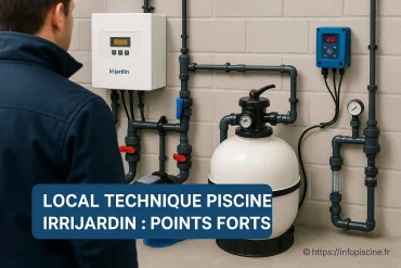 Local technique piscine Irrijardin : quels sont ses points forts ?