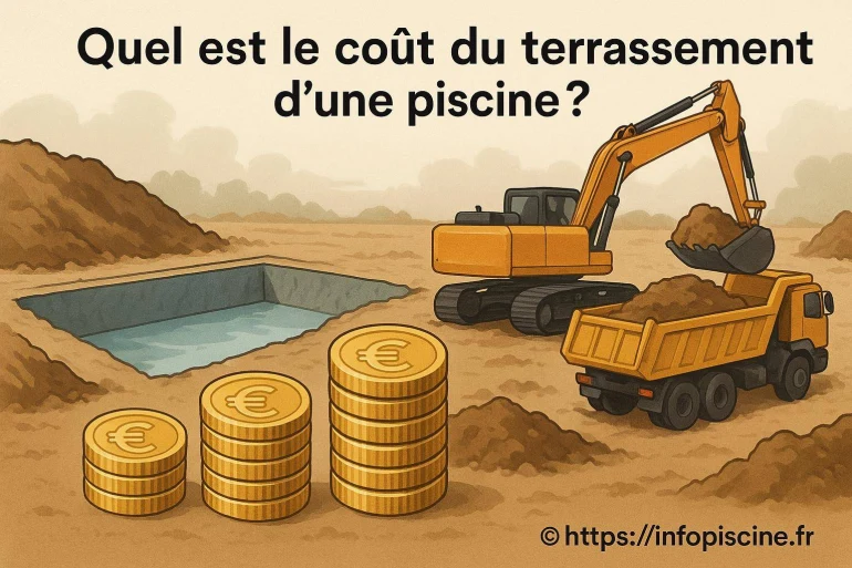 Quel est le coût du terrassement d'une piscine ?