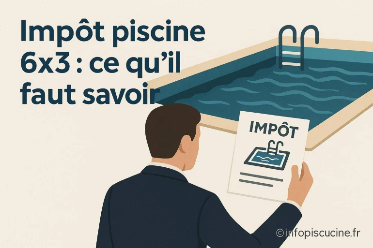 Impôt piscine 6x3 : quelles sont les règles à connaître