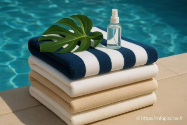 Serviettes de piscine de luxe : quelles matières, quels designs et comment les entretenir ?