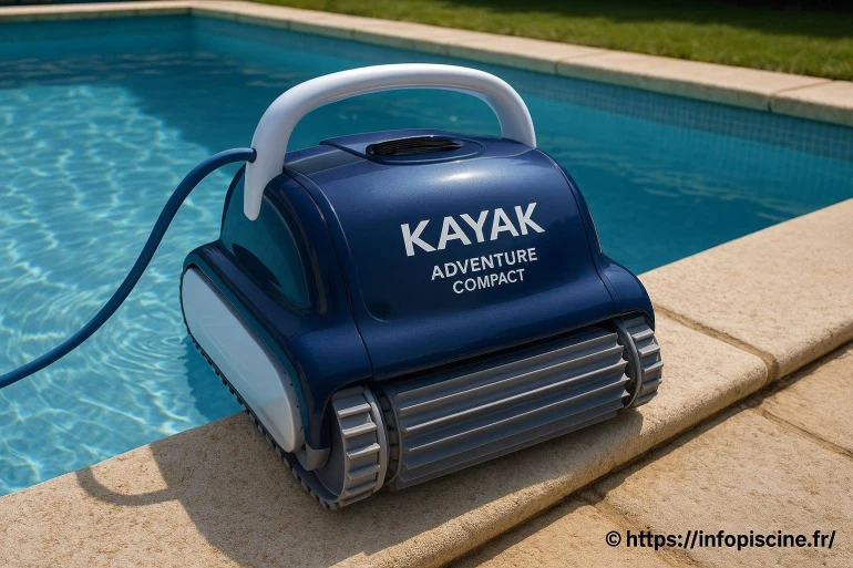 Robot piscine Kayak Adventure Compact : test complet et avis détaillé