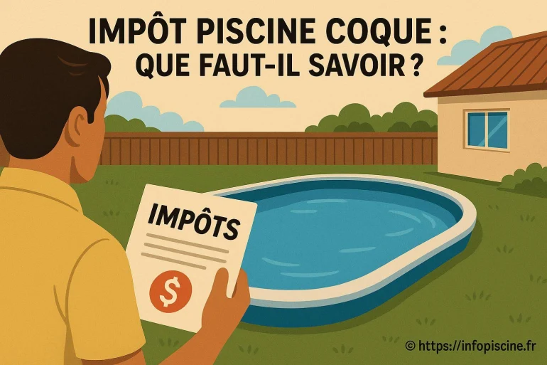 Impôt piscine coque : que faut-il savoir avant d’installer ?