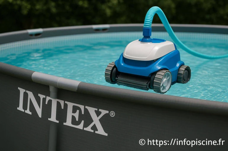 Robot de piscine hors sol Intex : quels sont les meilleurs modèles ?