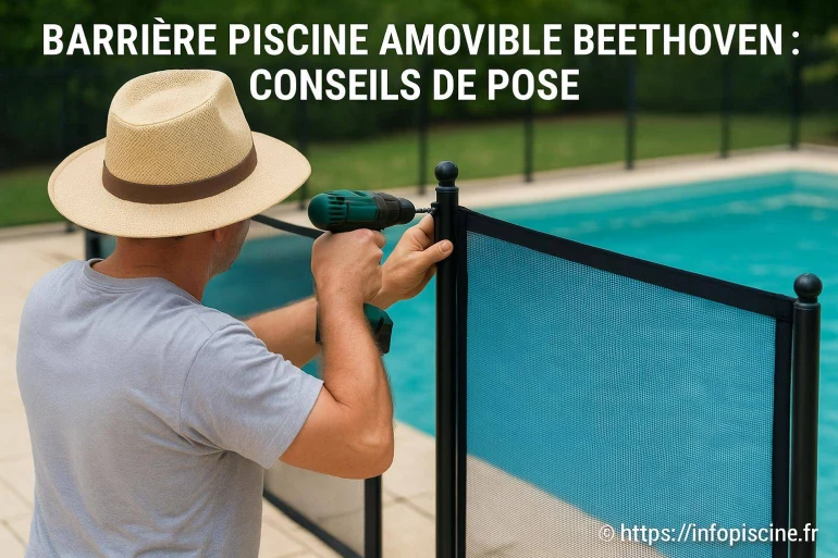 Barrière piscine amovible Beethoven : comment réussir sa pose facilement