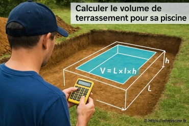 Calculer le volume de terrassement pour sa piscine : comment faire ?