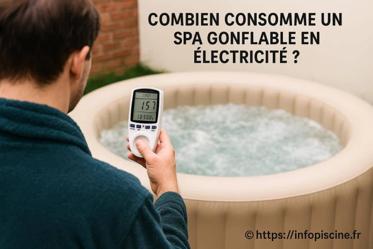 Combien consomme un spa gonflable en électricité ?