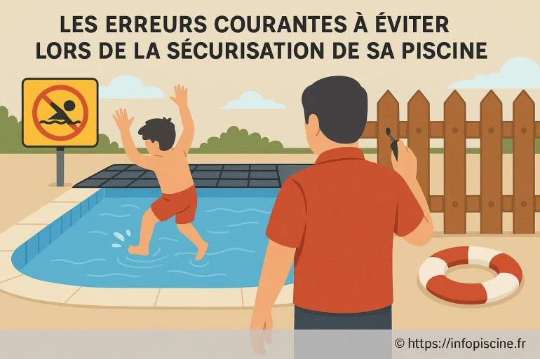 Les erreurs courantes à éviter lors de la sécurisation de sa piscine