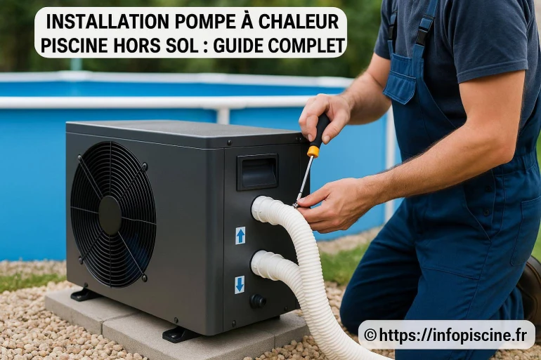 Installation pompe à chaleur piscine hors sol : guide complet pour bien chauffer votre bassin