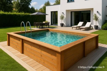Piscines bois de luxe rectangulaires : design élégant et conseils d’installation