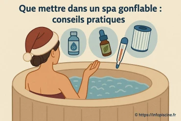 Que mettre dans un spa gonflable : conseils pratiques pour bien profiter