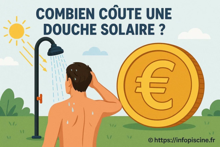 Combien coûte une douche solaire ? Tout savoir avant d’acheter
