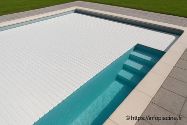 Volet roulant piscine avec escalier sur le côté : quelles spécificités connaître ?