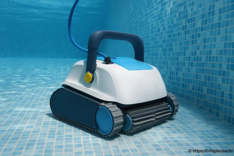Robot piscine fond et parois avec fil : test complet et avis détaillé