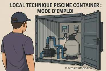 Local technique piscine container : mode d’emploi pour bien l’installer