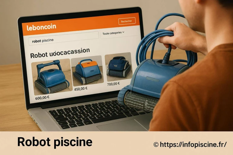 Robot piscine Le Bon Coin : comment trouver un robot d'occasion fiable ?