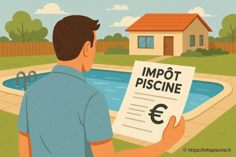 Impôt piscine creusée : ce qu'il faut payer avant et après la construction