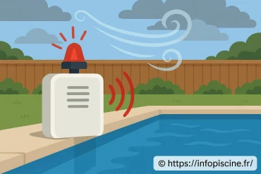Alarme piscine qui se déclenche avec le vent : quelles sont les causes et comment y remédier ?