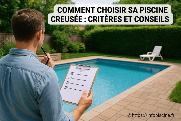 Comment choisir sa piscine creusée : quels critères privilégier ?
