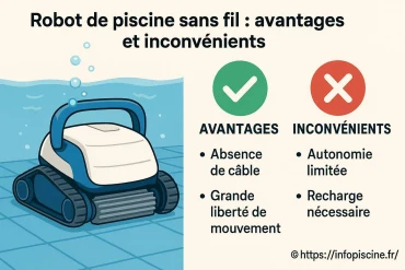 Robot de piscine sans fil : quels sont ses avantages et inconvénients ?