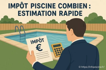 Impôt piscine combien : comment estimer rapidement le coût fiscal ?