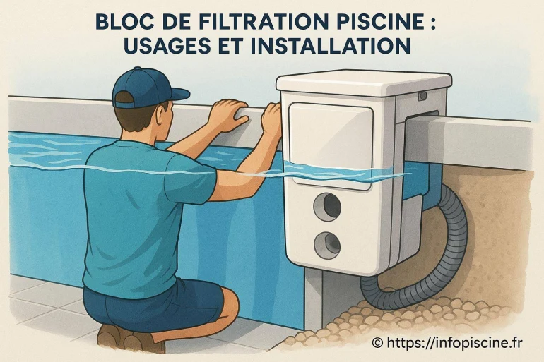 Bloc de filtration piscine : usages pratiques et conseils d'installation