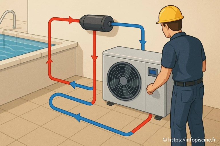 Échangeur pompe à chaleur piscine : comment fonctionne ce système de chauffage