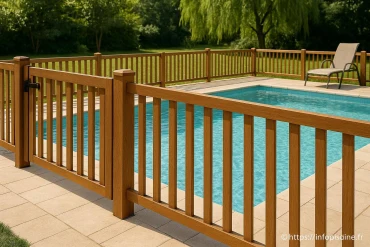 Barrière piscine bois : allier esthétique et sécurité autour de votre bassin