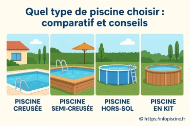 Quel type de piscine choisir : comparatif et conseils pour bien décider