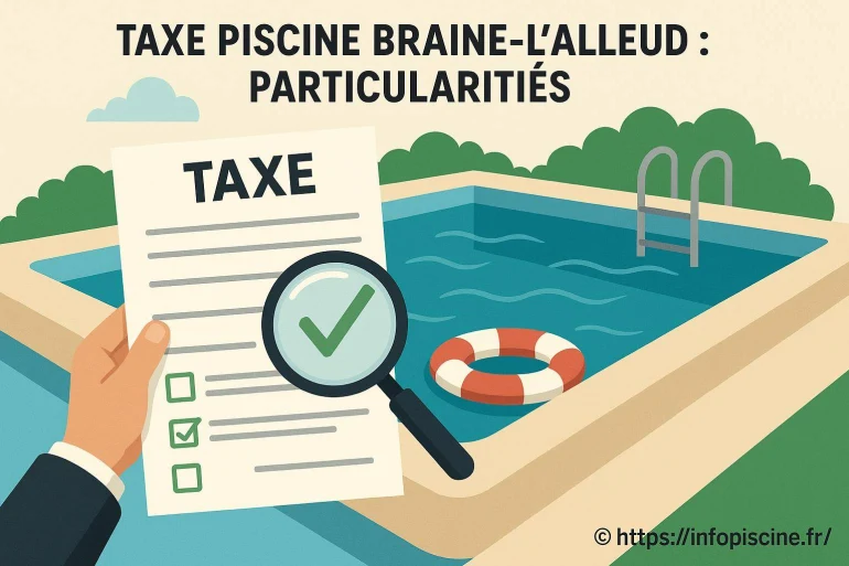 Taxe piscine à Braine l'Alleud : quelles sont les particularités ?