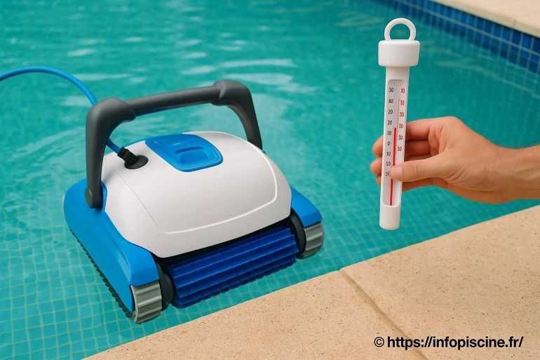 Robot piscine : jusqu'à quelle température fonctionne-t-il ?