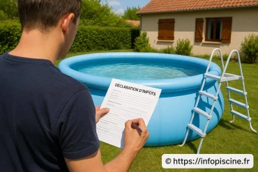 Piscine autoportée : quelles obligations pour l’imposition et la déclaration ?
