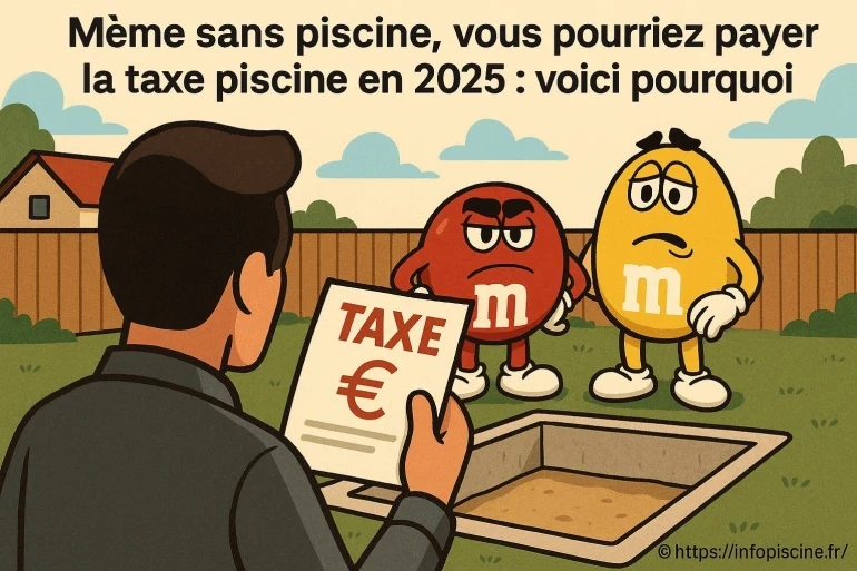 Taxe piscine 2025 : pourquoi certains foyers sans piscine doivent la payer