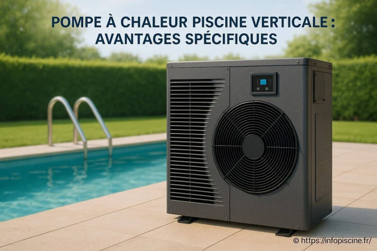 Pompe à chaleur piscine verticale : quels sont ses avantages spécifiques ?
