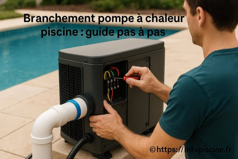 Branchement pompe à chaleur piscine : guide pas à pas pour bien l’installer