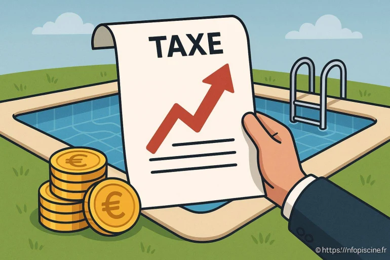 La taxe d'aménagement des piscines augmente en 2025