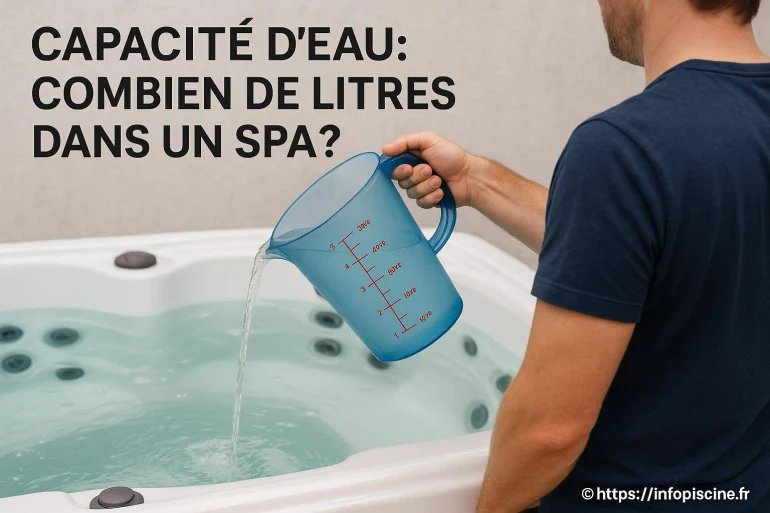 Capacité d'eau d'un spa : combien de litres faut-il prévoir ?