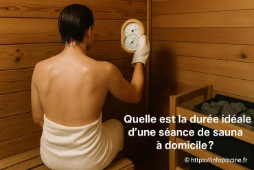 Quelle est la durée idéale d'une séance de sauna à domicile ?