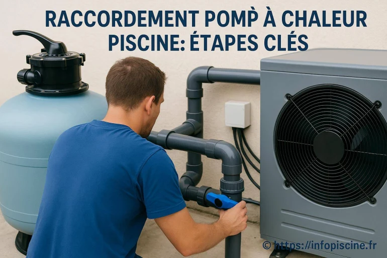 Raccordement pompe à chaleur piscine : quelles sont les étapes clés ?