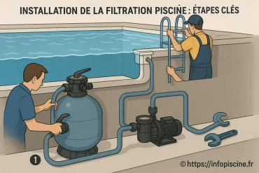 Installation de la filtration piscine : quelles sont les étapes clés ?