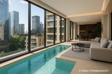 Appartement de luxe avec piscine : un atout prestige en pleine ville