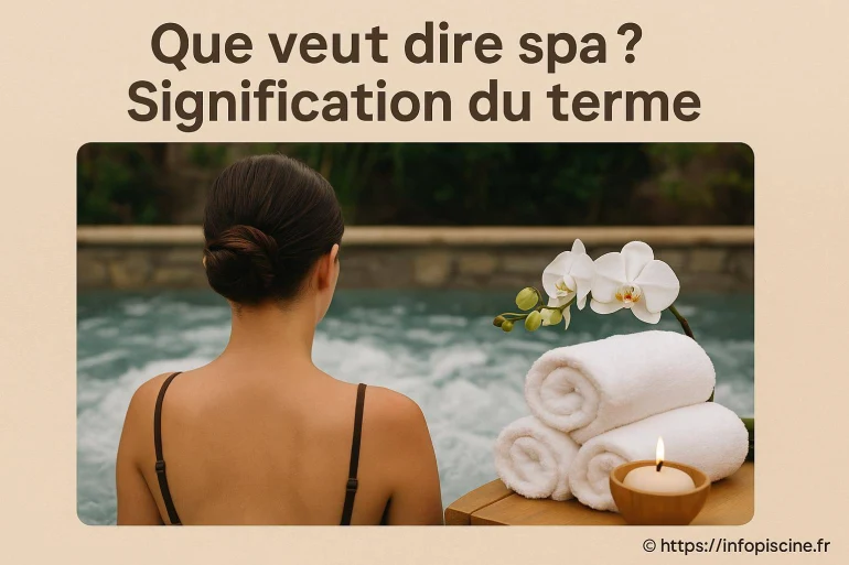 Que veut dire spa ? Signification et origine du terme