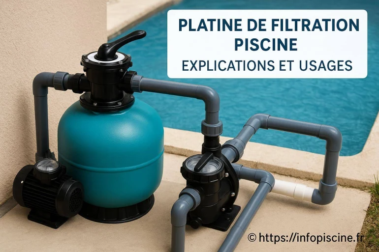 Platine de filtration piscine : fonctionnement et usages essentiels