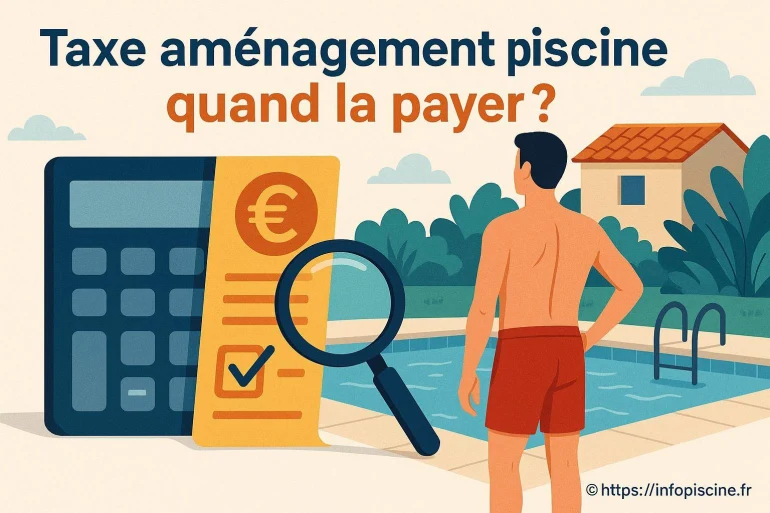 Taxe aménagement piscine : quand devez-vous la payer ?